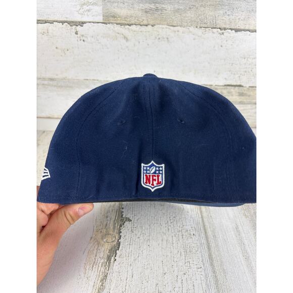 New Era 59Fifty Tennessee Titans Fitted Hat 7 1/8 Blue NFL Football Cap NEW - Picture 5 of 6